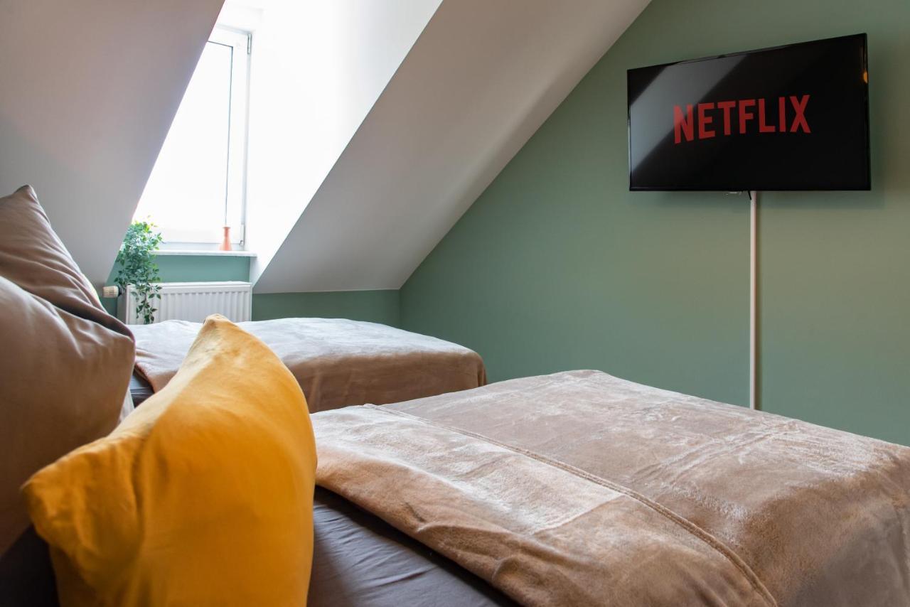 Bauhaus Apartment - Netflix, Nespresso, Zentral, Messe Chemnitz Zewnętrze zdjęcie