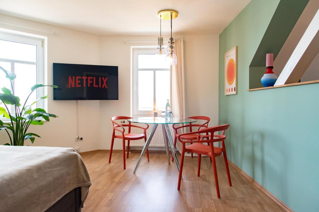 Bauhaus Apartment - Netflix, Nespresso, Zentral, Messe Chemnitz Zewnętrze zdjęcie