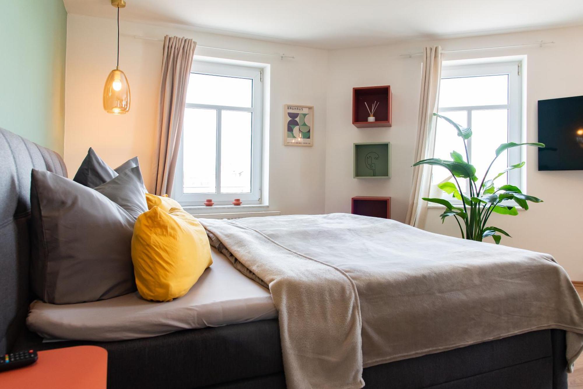 Bauhaus Apartment - Netflix, Nespresso, Zentral, Messe Chemnitz Zewnętrze zdjęcie