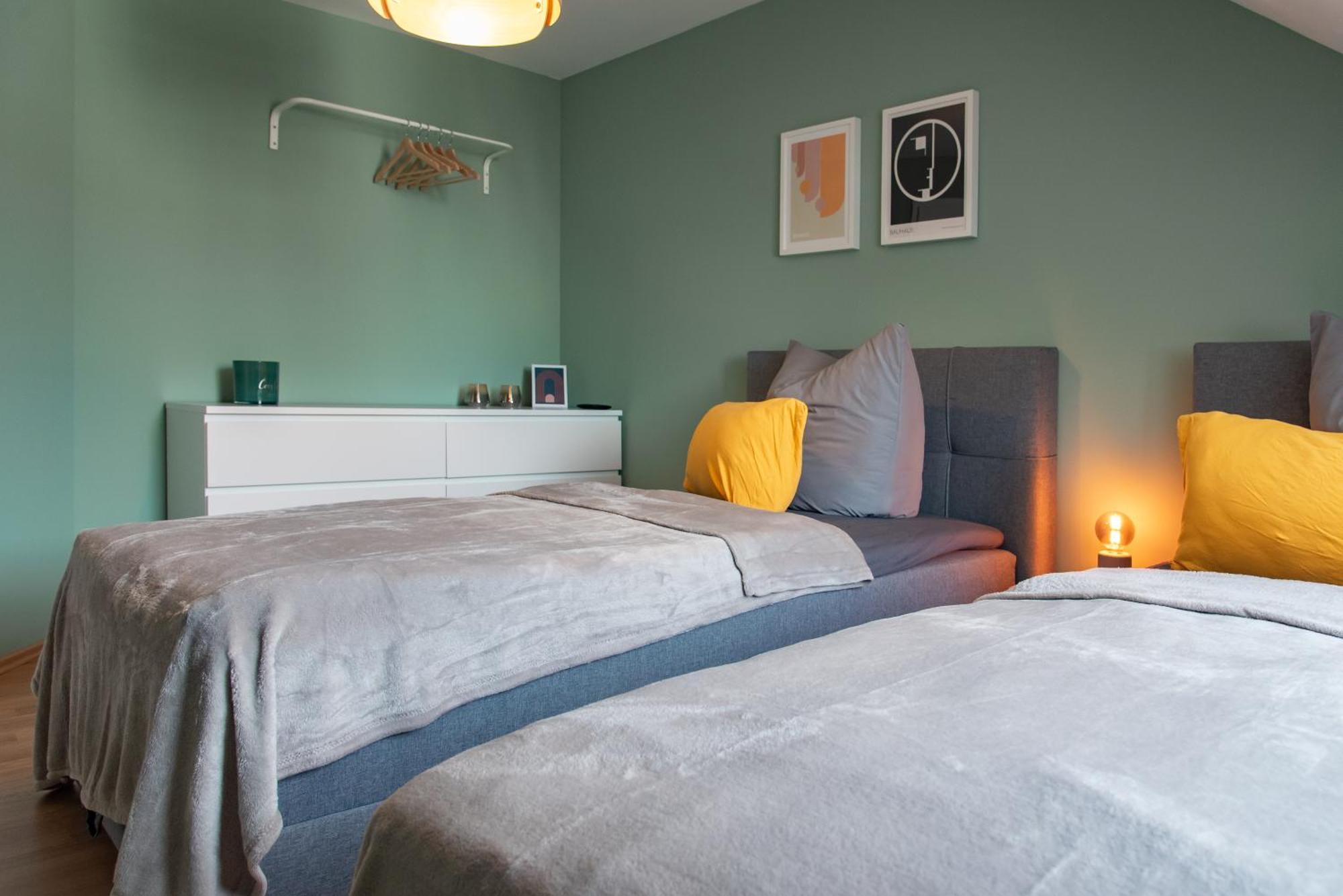 Bauhaus Apartment - Netflix, Nespresso, Zentral, Messe Chemnitz Zewnętrze zdjęcie