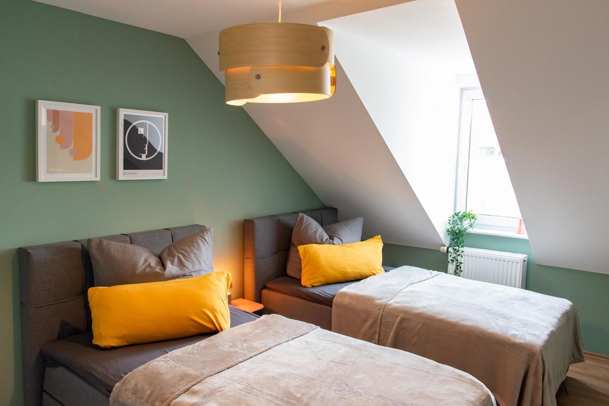 Bauhaus Apartment - Netflix, Nespresso, Zentral, Messe Chemnitz Zewnętrze zdjęcie
